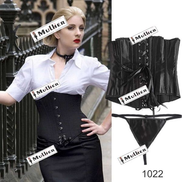 Underbust Preto - Reforçado