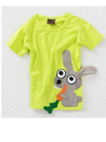 CAMISA DIVERTIDA COELHO PARA MENINAS E MENINOS