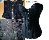 Overbust Preto